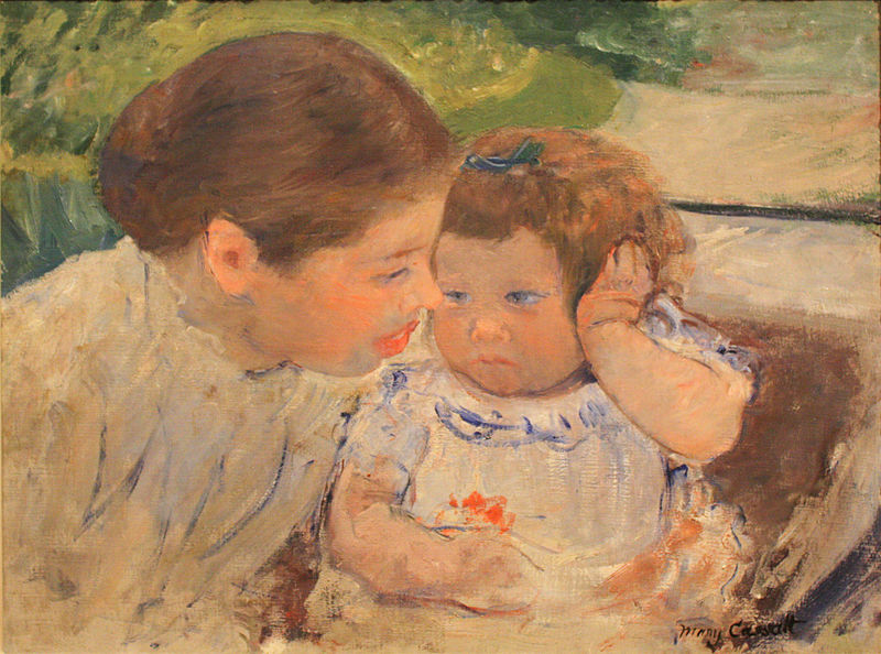 File:Mary Cassatt - Susan Comforting the Baby No. 1 (c. 1881) 01.JPG