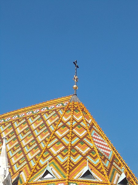 File:Matthias Church roof detail, 2016 Budapest.jpg