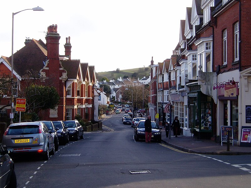 File:Meads Street Eastbourne, looking N-S.jpg