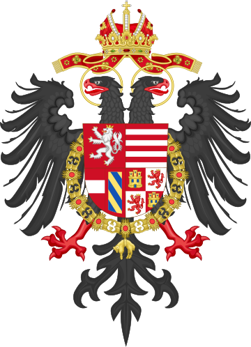 File:Middle Coat of Arms of Rudolf II, Matthias and Ferdinand II, Holy Roman Emperors.svg