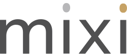 Mixi text logo.svg