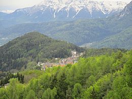 Montagnaga – Veduta