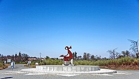 Monumento à Mulher Queijeira, em Vila Franca da Beira