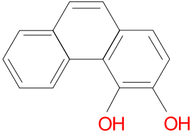 Chemical structure of morphol.