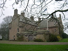 Muchalls Castle, a 17th-century house in Aberdeenshire, Scotland Muchallscastle.jpg