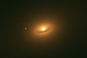 High-resolution image of the center of NGC 1281, taken with the Hubble Space Telescope