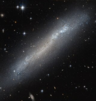 <span class="mw-page-title-main">NGC 2188</span> Barred spiral galaxy in the constellation Columba