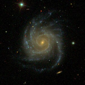 NGC 309 with LEDA 984505 (u) [1] SDSS image