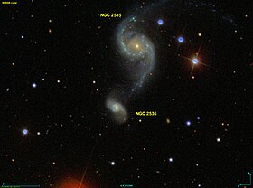 Az NGC 2536 cikk szemléltető képe