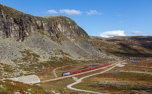 Bergen Line: Railway line in Norway