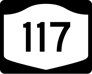 <span class="mw-page-title-main">New York State Route 117</span> State highway in Westchester County, New York, US