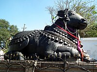 The Nandi statue in the modern times