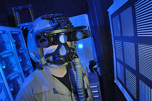 Panoramic Night Vision Goggles in testing. Night vision goggles experimental.jpg