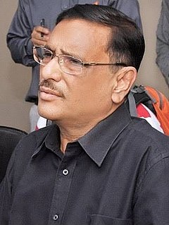 Obaidul Quader Bangladeshi politician and parliamentarian