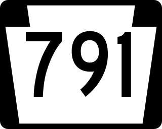 <span class="mw-page-title-main">Pennsylvania Route 791</span> State highway in Allegheny County, Pennsylvania, US
