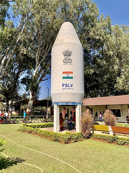PSLV heat shield at HAL Aerospace Museum, Bengaluru.