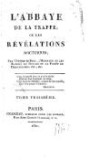 (1821) Livre:Paccard - L'Abbaye de la Trappe, ou les Révélations nocturnes, Tome 3, 1821.djvu