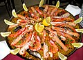Valesiya'dan cikan ve gunumuzde tipk Ispanyol yemegi olarak bilinen geleneksel paella yemegi