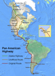 Ο Παναμερικανικός αυτοκινητόδρομος διασχίζει όλη την ήπειρο της Αμερικής