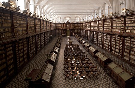 Panoramica biblioteca casanatense