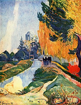 Paul Gauguin, Les Alyscamps 1888 Museu d'Orsay, Paris