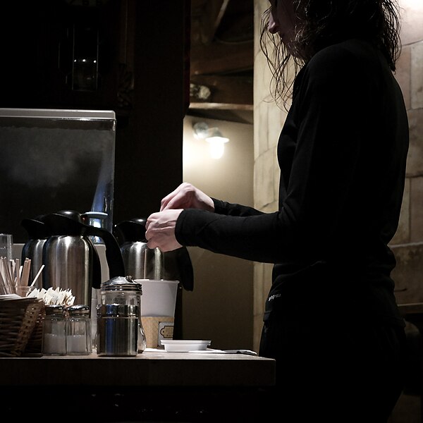 File:Person Adding Sugar to Coffee.jpg