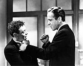 With Humphrey Bogart in The Maltese Falcon (1941) Peter Lorre and Humphrey Bogart The Maltese Falcon Still.jpg