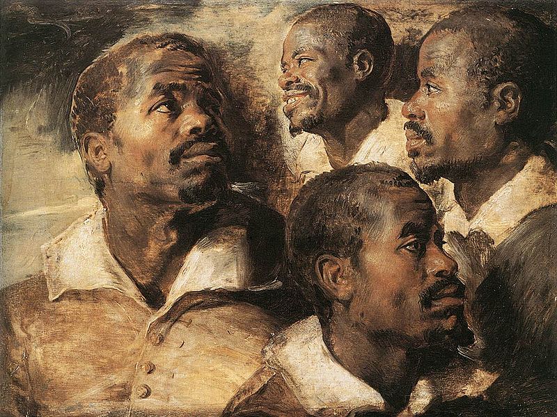 File:Peter Paul Rubens - Four Studies of the Head of a Negro - WGA20382.jpg