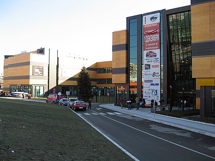 A new "lifestyle" shopping mall in the Troshevo district