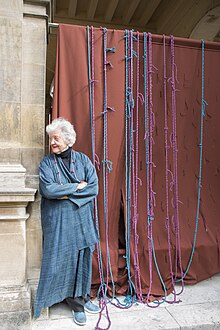 Sheila Hicks at the Musee Carnavalet, Paris, 2016. Photograph by Cristobal Zanartu Photo 1 Sheila HicksIMG 6977.jpg