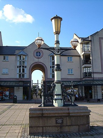 Piazza Terracina, Exeter, named after Terracina, Italy