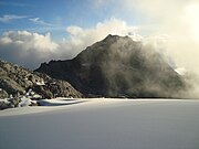 Pico Bonpland gezien vanaf Pico Humboldt