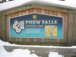 <span class="mw-page-title-main">Pisew Falls Provincial Park</span> Provincial park in Manitoba, Canada