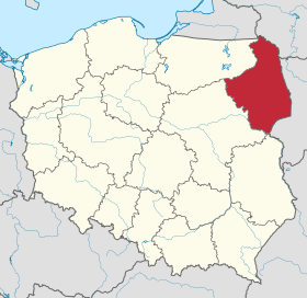Localisation de Voïvodie de Podlachie