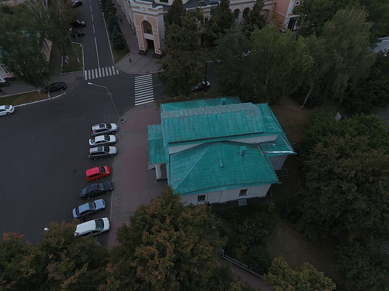 File:Poltava Space Museum - Former Firefighting Squad Building - Aerial view - 50.jpg