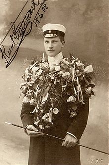 Portrait of swedish professor Knut Lundmark as student 1908.jpg