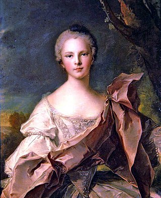 Description de l'image Posthumous portrait of Thérèse, daughter of Louis XV.jpg.