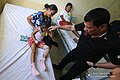 President Rodrigo Duterte at Hilongos District Hospital.jpg