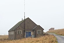 Building from the old RAF camp RAF Camp Building at Harpur Hill.jpg