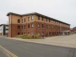 Redcar library and council offices Redcar library and council offices (geograph 6083254).jpg