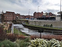 River Roch outside Rochdale Bus Station.jpg