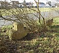 Two late medieval sandstone crosses