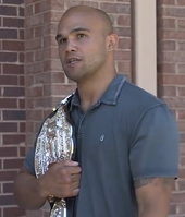 Robbie Lawler is a three-time winner of the category. Robbie Lawler.png