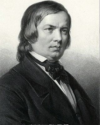 <span class="mw-page-title-main">Robert Schumann</span> German composer, pianist and critic (1810–1856)