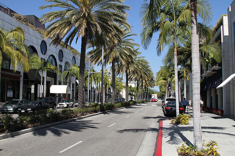 Rodeo Drive - Beverly Hills (California USA), Rodeo Drive, …