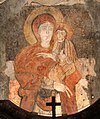 La imaxe de Maria Achiropita na catedral.