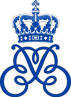 Royal Monogram of Princess Beneditke of Denmark.svg