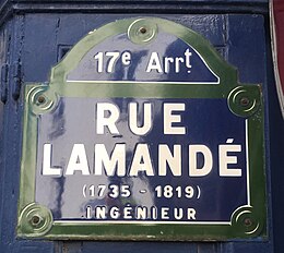 Illustratieve afbeelding van het artikel Rue Lamandé