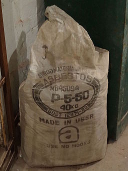 Russian made asbestos, after 1983