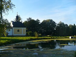 Rybníček a kaple sv. Anny